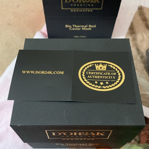 D’OR 24kt Bio Thermal Red Cavier Mask - Picture 4 of 5